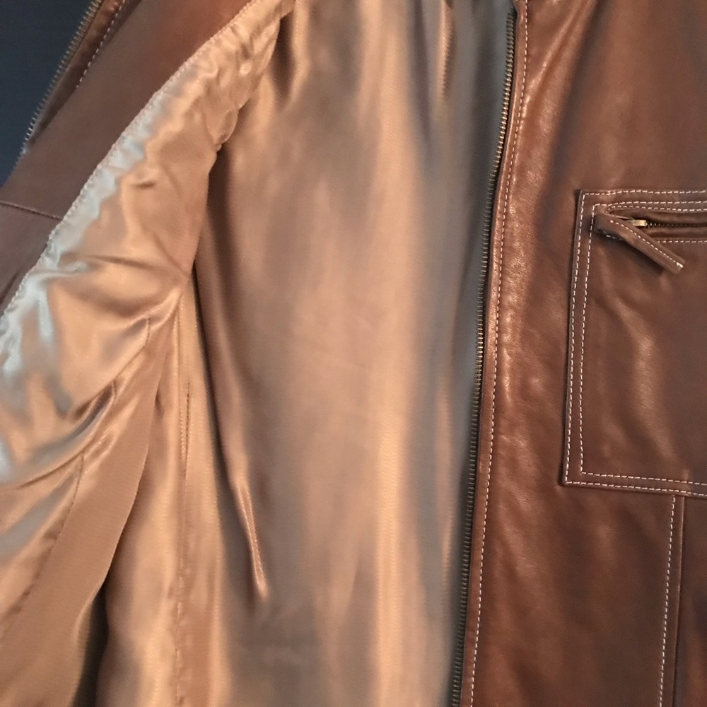 Coldwater Creek Leather Vest - Picture 7 of 8